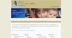 Desktop Screenshot of physioenfant.com